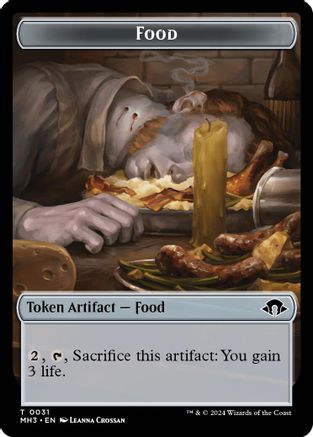 Food // Energy Reserve Double-Sided Token (31 // 36) (MH3)