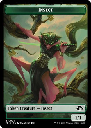 Insect Token (0025) (25) (MH3)