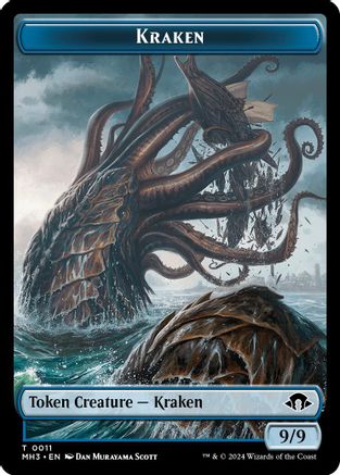 Kraken // Energy Reserve Double-Sided Token (11 // 36) (MH3)