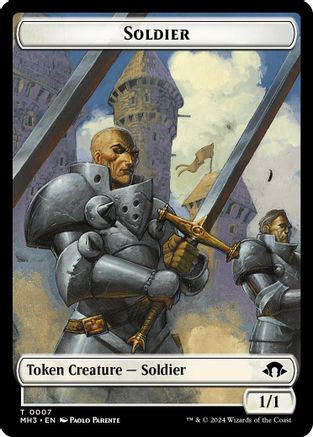 Soldier Token (7) (MH3)