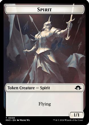 Spirit (0008) // Energy Reserve Double-Sided Token (8 // 36) (MH3)