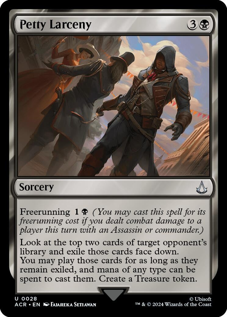 Image for Petty Larceny (28) (Universes Beyond: Assassin's Creed) - Magic: The Gathering