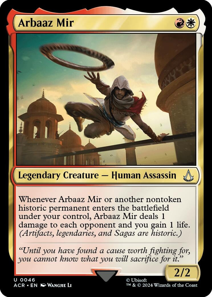 Image for Arbaaz Mir (46) (Universes Beyond: Assassin's Creed) - Magic: The Gathering