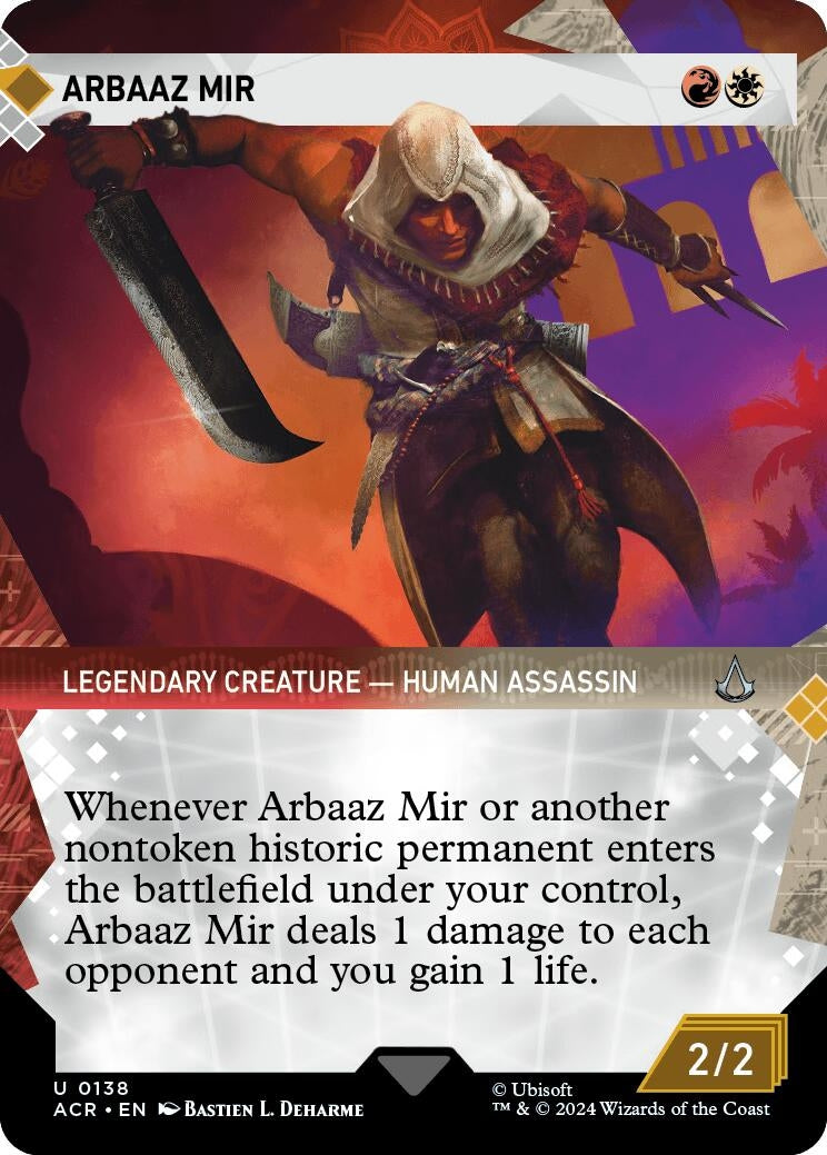 Image for Arbaaz Mir (Showcase) (138) (Universes Beyond: Assassin's Creed) - Magic: The Gathering