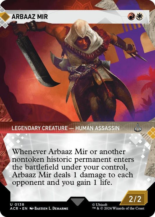 Image for Arbaaz Mir (Showcase) (138) (Universes Beyond: Assassin's Creed) - Magic: The Gathering