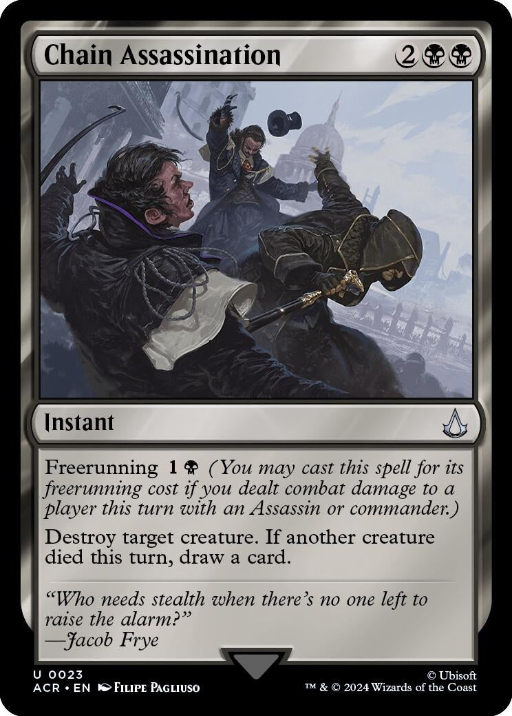 Image for Chain Assassination (23) (Universes Beyond: Assassin's Creed) - Magic: The Gathering