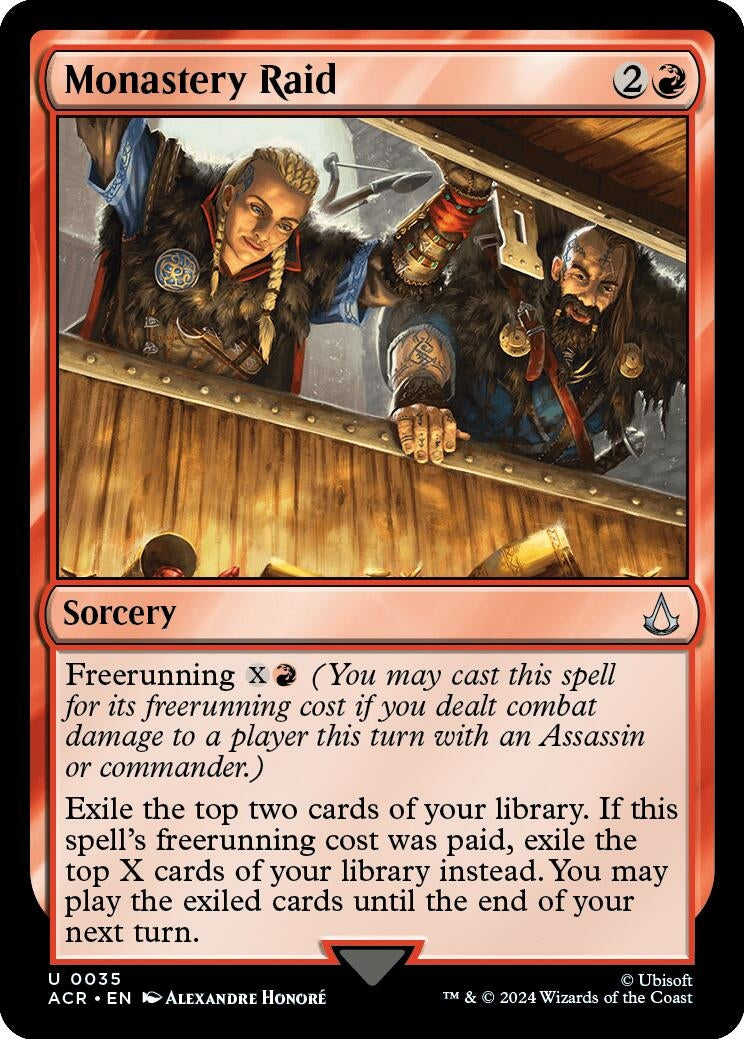 Image for Monastery Raid (35) (Universes Beyond: Assassin's Creed) - Magic: The Gathering