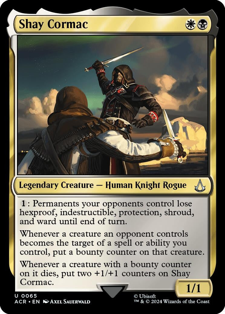 Image for Shay Cormac (65) (Universes Beyond: Assassin's Creed) - Magic: The Gathering