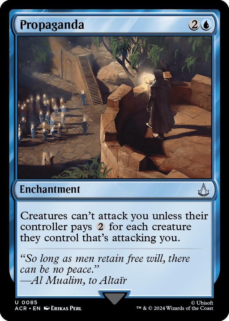 Image for Propaganda (85) (Universes Beyond: Assassin's Creed) - Magic: The Gathering