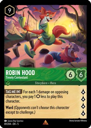 Robin Hood - Timely Contestant (69/204) - Shimmering Skies