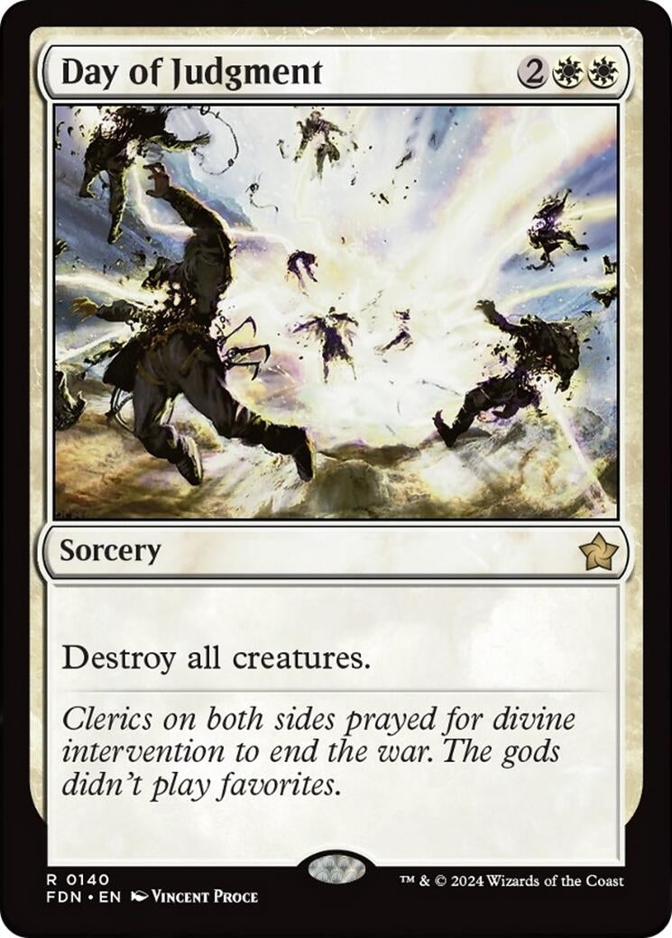 Image for Day of Judgment (140) (Foundations) - Magic: The Gathering
