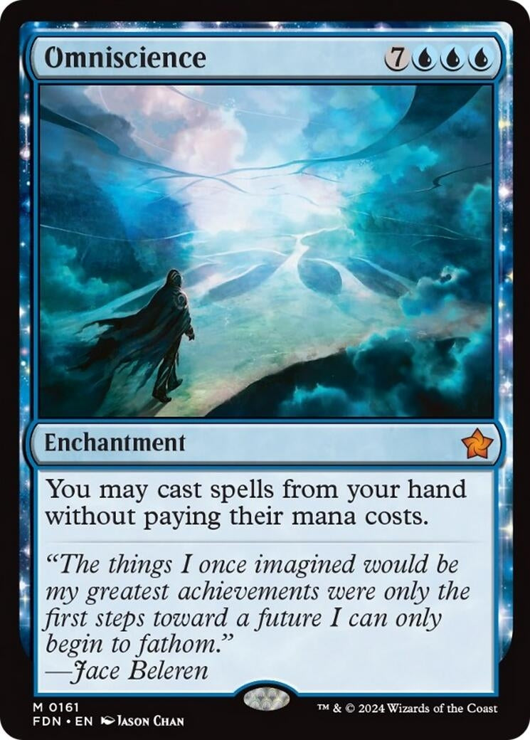 Image for Omniscience (161) (Foundations) - Magic: The Gathering