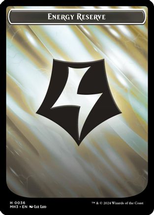 Energy Reserve (Ripple Foil) // Servo Double-Sided Token (36 // 33) (MH3)