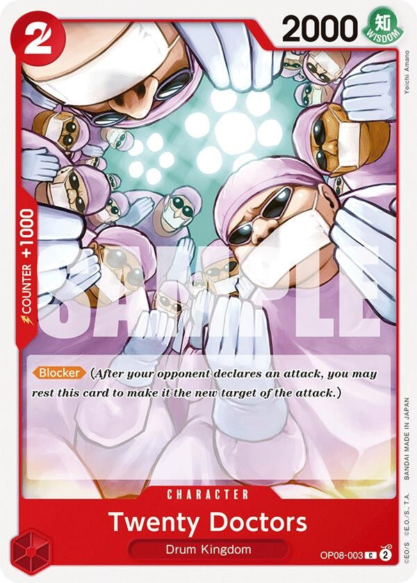 Image for Twenty Doctors (OP08-003) (Two Legends) - One Piece Card Game