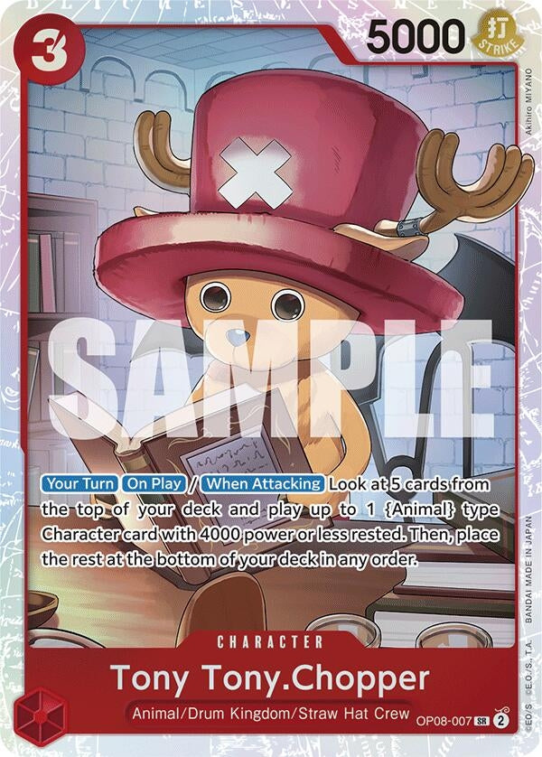 Image for Tony Tony.Chopper (007) (OP08-007) (Two Legends) - One Piece Card Game