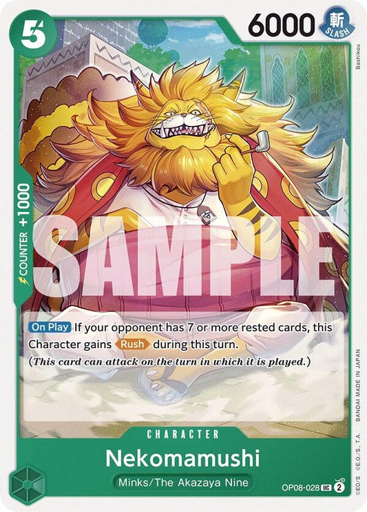 Image for Nekomamushi (OP08-028) (Two Legends) - One Piece Card Game