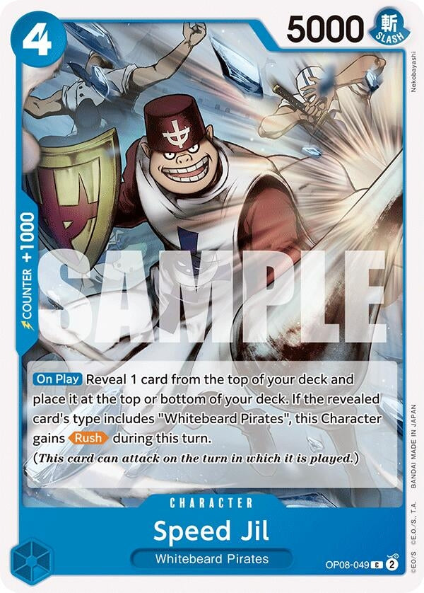 Image for Speed Jil (OP08-049) (Two Legends) - One Piece Card Game