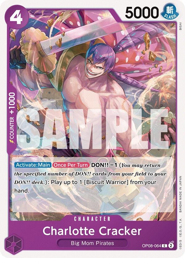 Charlotte Cracker (OP08-064) (Two Legends)