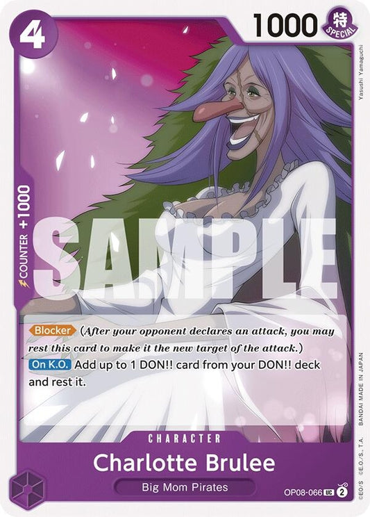 Image for Charlotte Brulee (OP08-066) (Two Legends) - One Piece Card Game