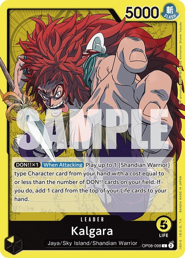 Image for Kalgara (098) (OP08-098) (Two Legends) - One Piece Card Game