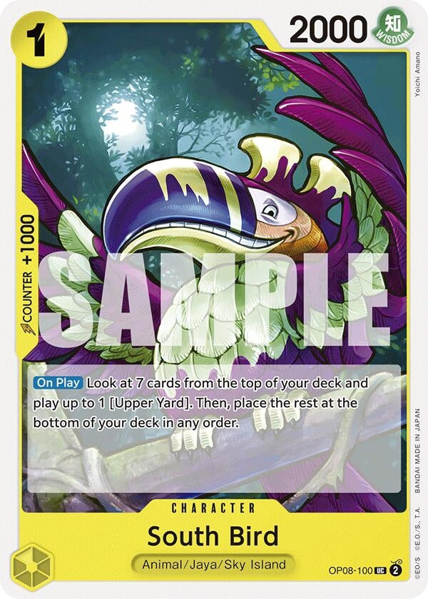 Image for South Bird (OP08-100) (Two Legends) - One Piece Card Game