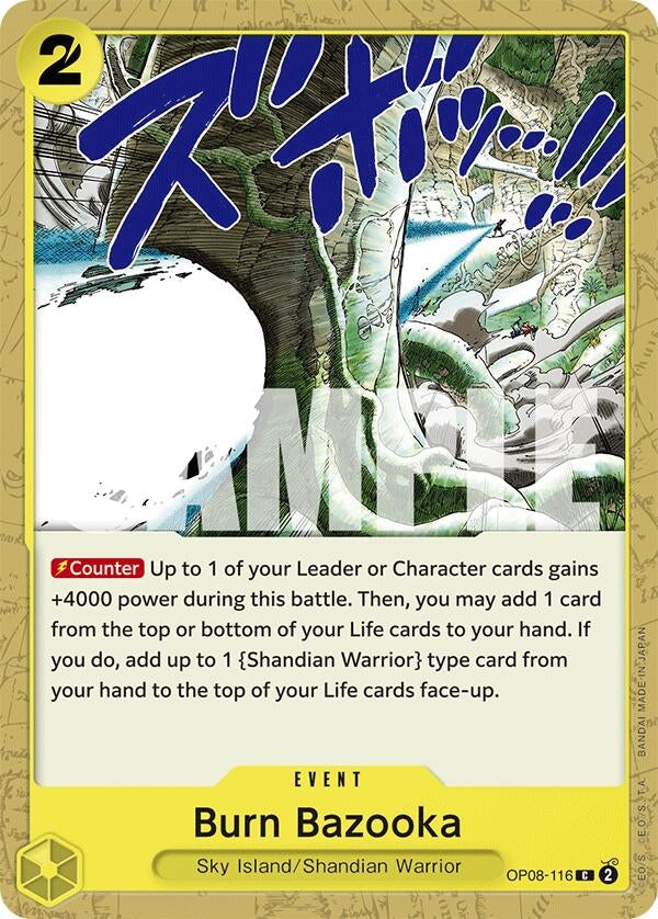Burn Bazooka (OP08-116) (Two Legends)