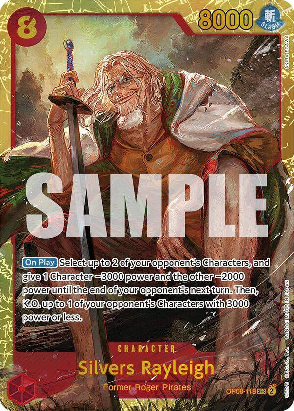 Silvers Rayleigh (OP08-118) (Two Legends)