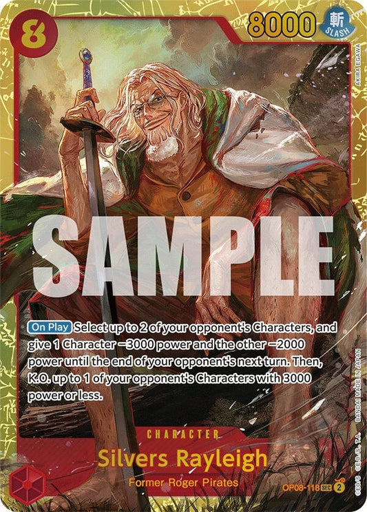 Silvers Rayleigh (OP08-118) (Two Legends)