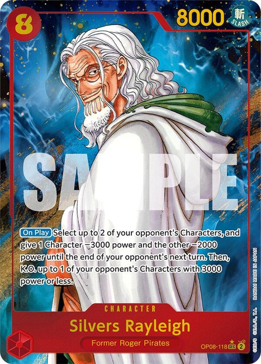 Silvers Rayleigh (Parallel) (OP08-118) (Two Legends)