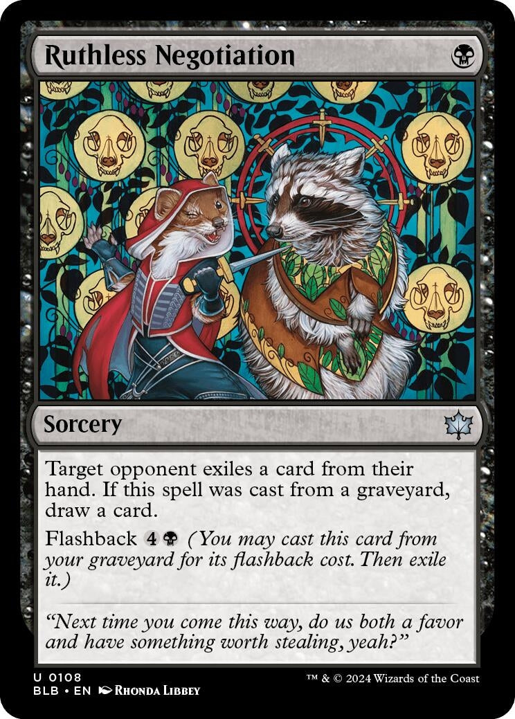 Image for Ruthless Negotiation (108) (Bloomburrow) - Magic: The Gathering