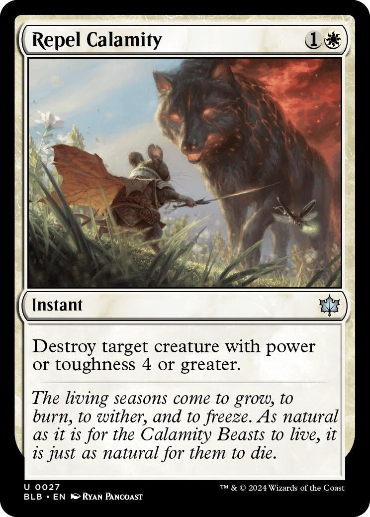 Image for Repel Calamity (27) (Bloomburrow) - Magic: The Gathering