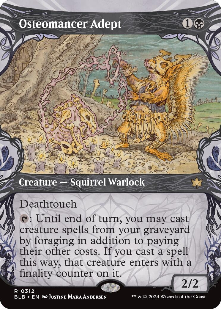 Osteomancer Adept (Showcase) (312) (Bloomburrow)