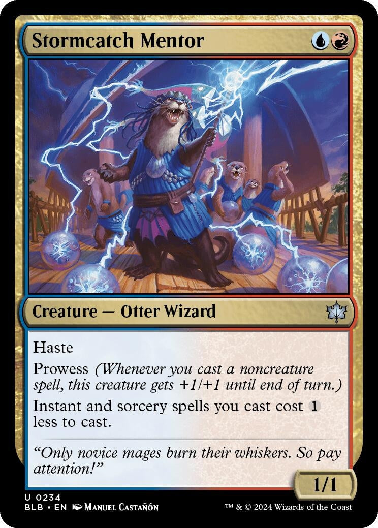 Image for Stormcatch Mentor (234) (Bloomburrow) - Magic: The Gathering