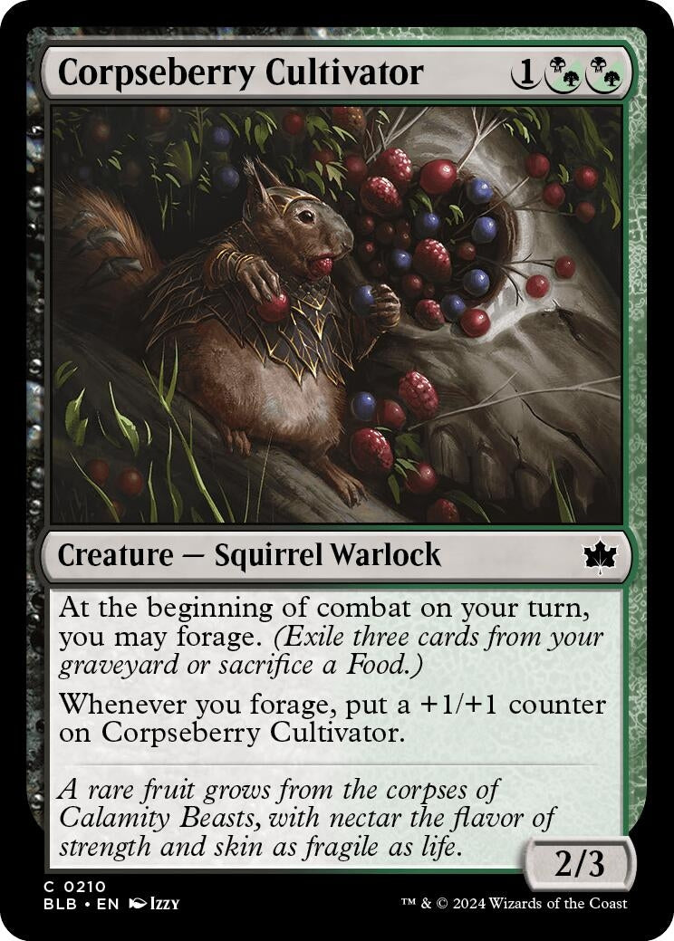 Image for Corpseberry Cultivator (210) (Bloomburrow) - Magic: The Gathering
