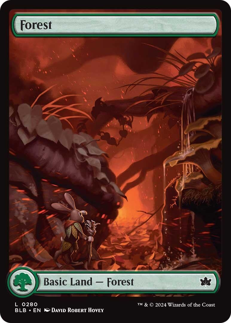Image for Forest (0280) (280) (Bloomburrow) - Magic: The Gathering