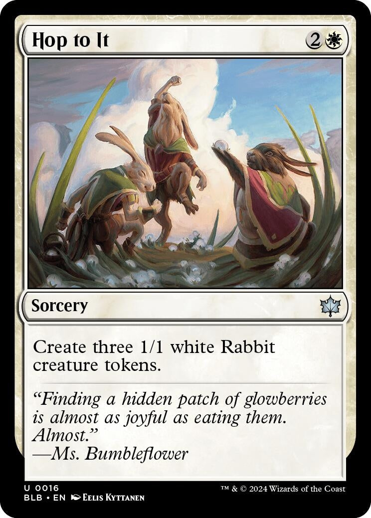 Image for Hop to It (16) (Bloomburrow) - Magic: The Gathering