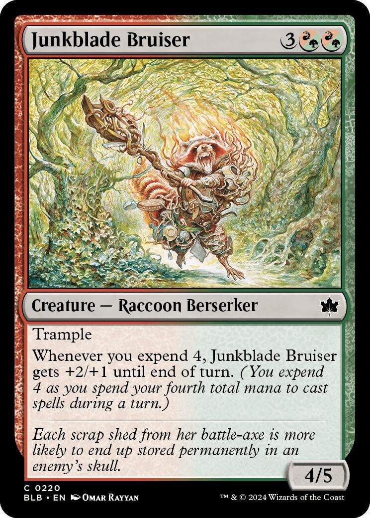Image for Junkblade Bruiser (220) (Bloomburrow) - Magic: The Gathering