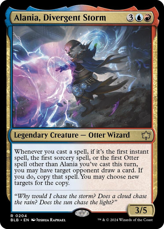 Image for Alania, Divergent Storm (204) (Bloomburrow) - Magic: The Gathering