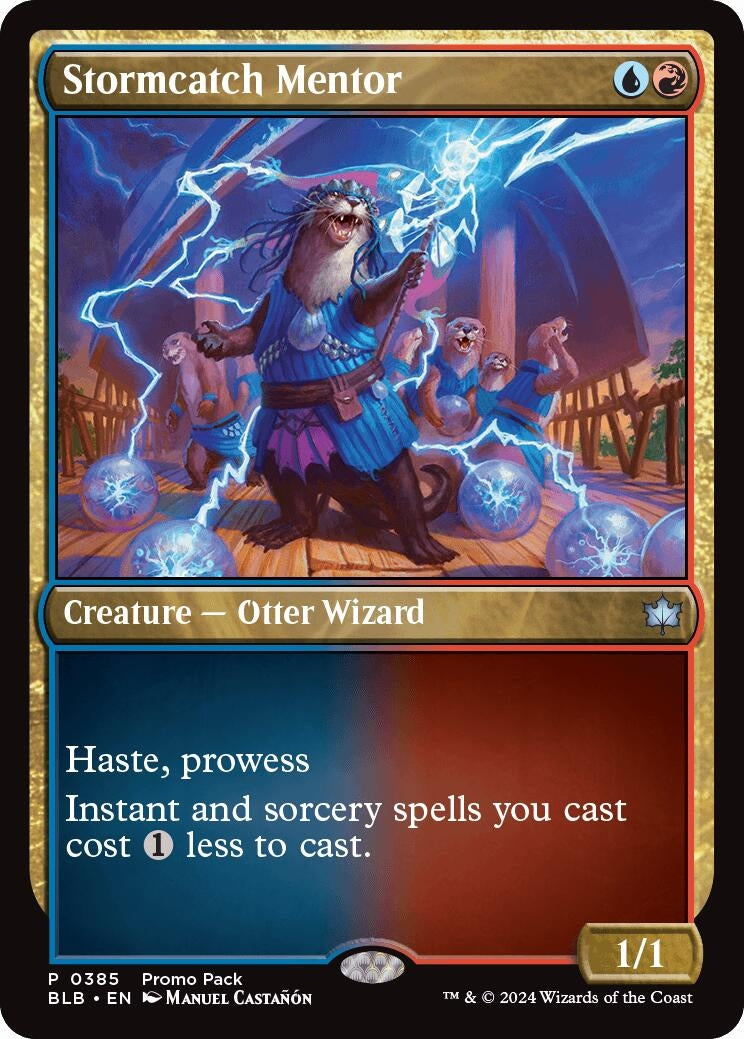 Stormcatch Mentor (385) (Bloomburrow)