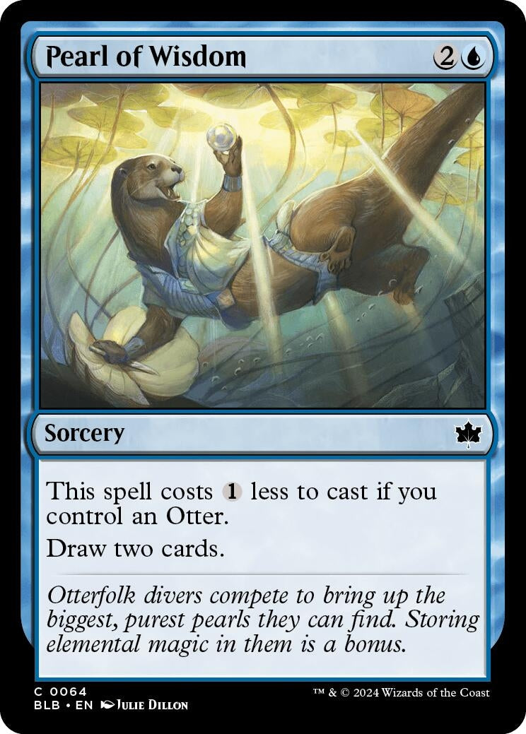 Image for Pearl of Wisdom (64) (Bloomburrow) - Magic: The Gathering