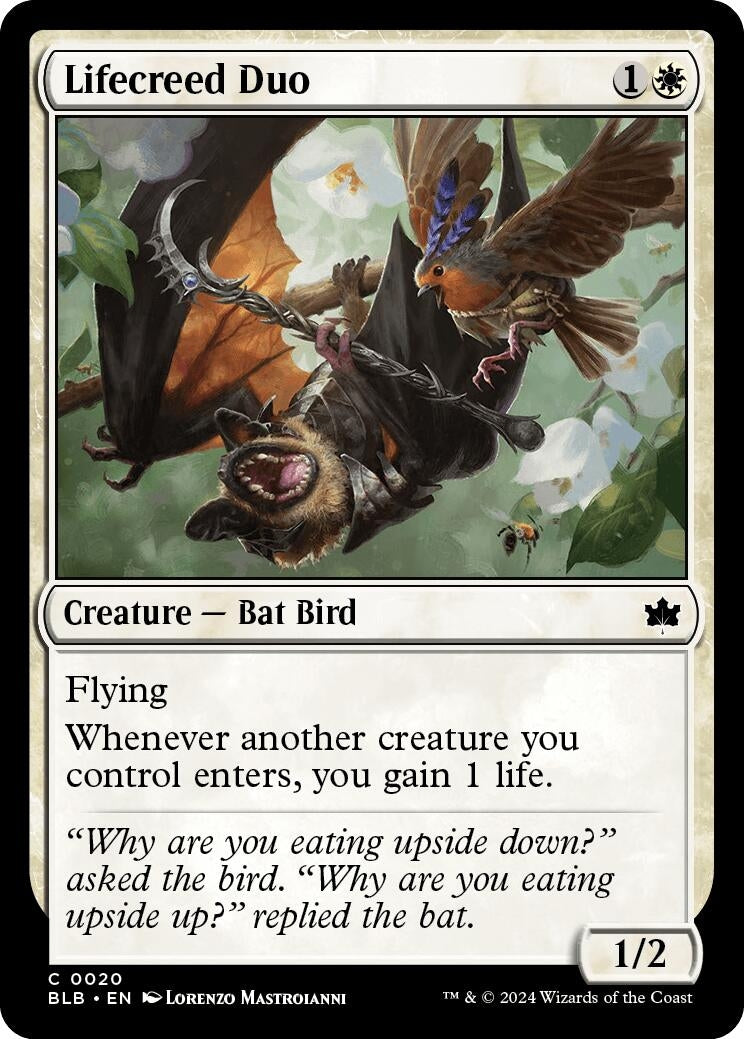 Image for Lifecreed Duo (20) (Bloomburrow) - Magic: The Gathering