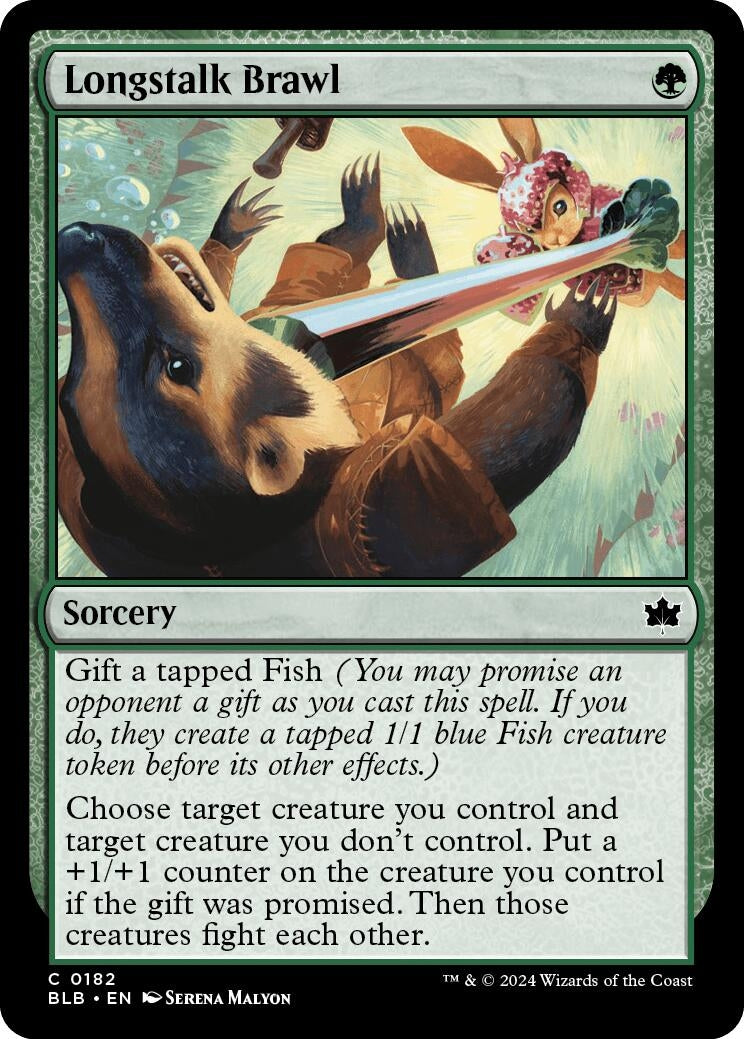 Image for Longstalk Brawl (182) (Bloomburrow) - Magic: The Gathering