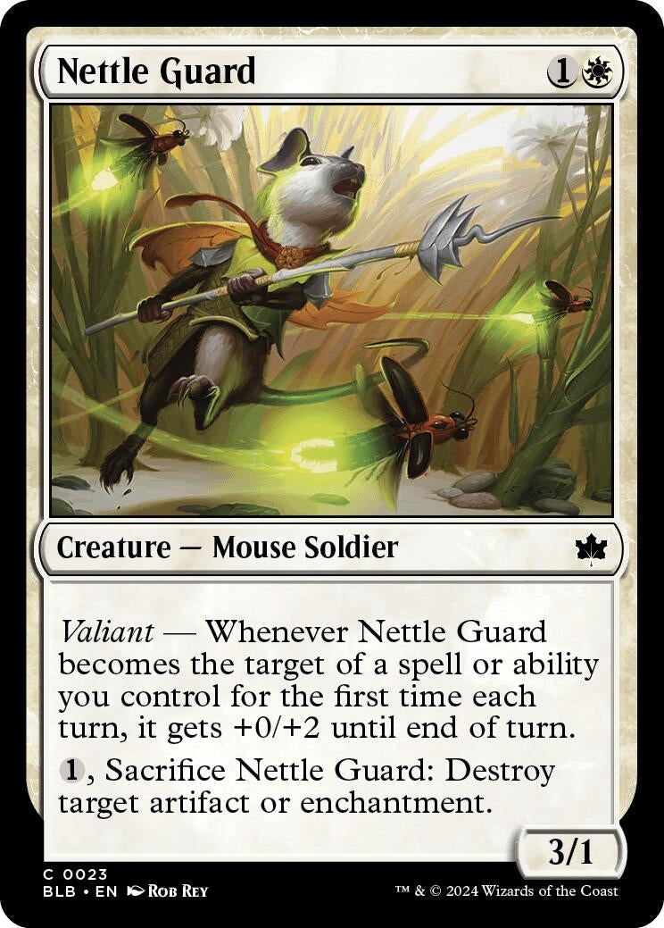 Image for Nettle Guard (23) (Bloomburrow) - Magic: The Gathering