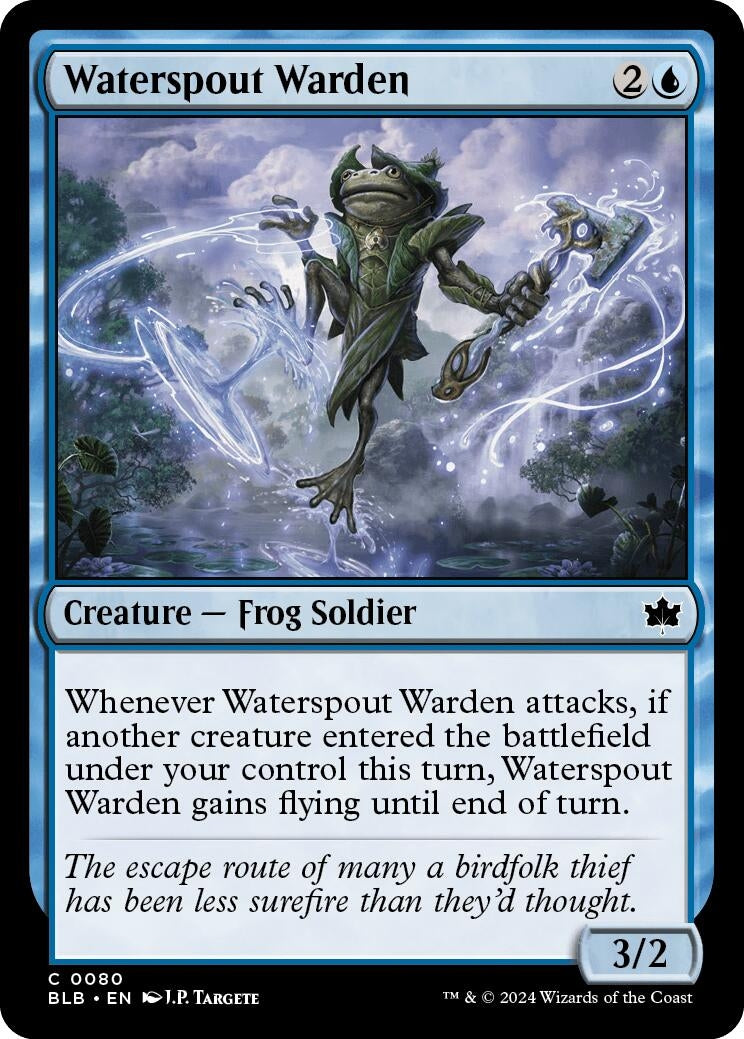 Waterspout Warden (80) (Bloomburrow)