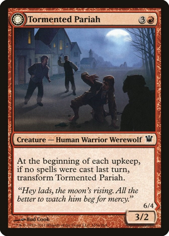 Image for Tormented Pariah (165) (Innistrad) - Magic: The Gathering