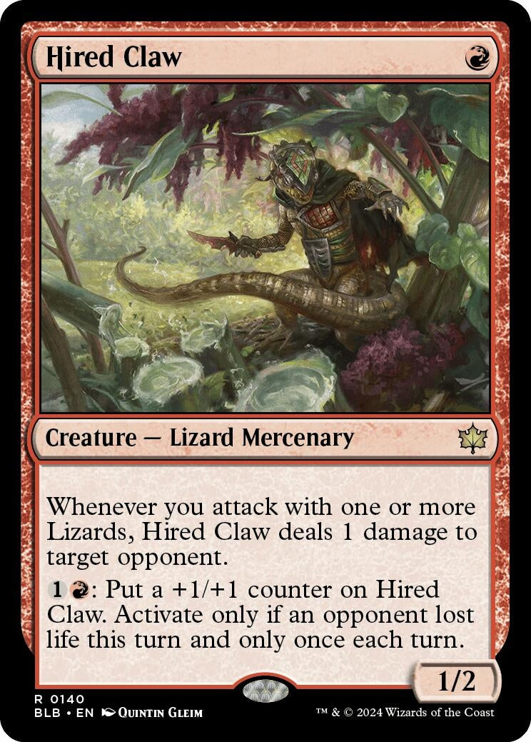 Hired Claw (140) (Bloomburrow)