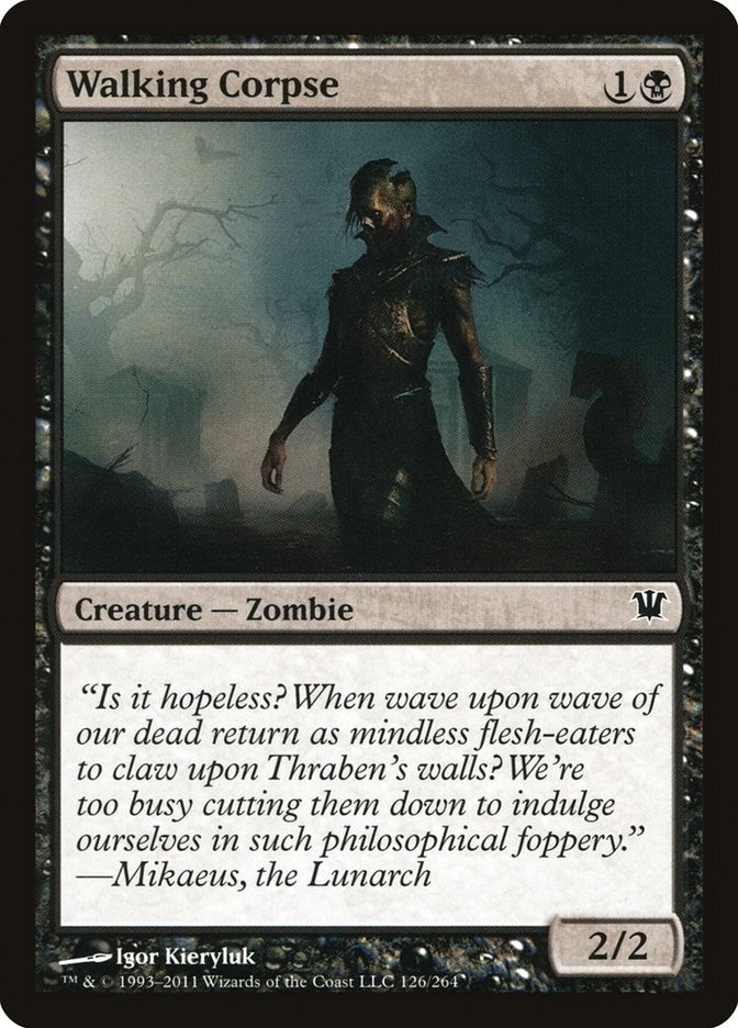 Image for Walking Corpse (126) (Innistrad) - Magic: The Gathering