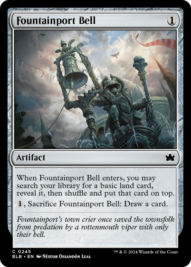 Image for Fountainport Bell (245) (Bloomburrow) - Magic: The Gathering