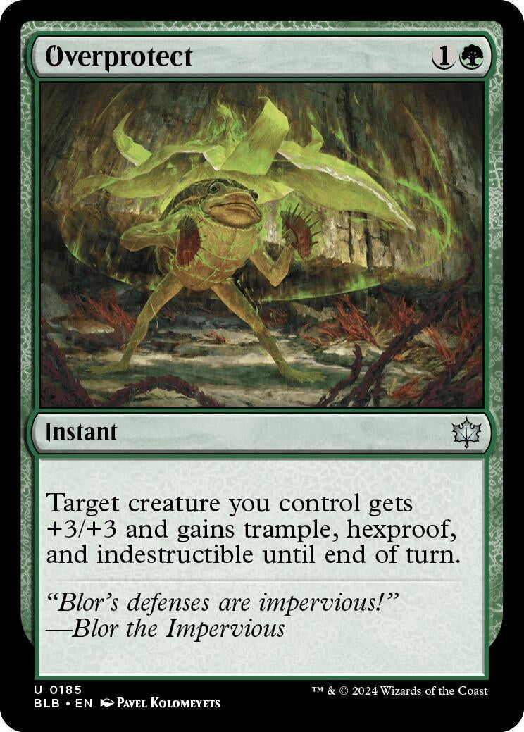 Image for Overprotect (185) (Bloomburrow) - Magic: The Gathering