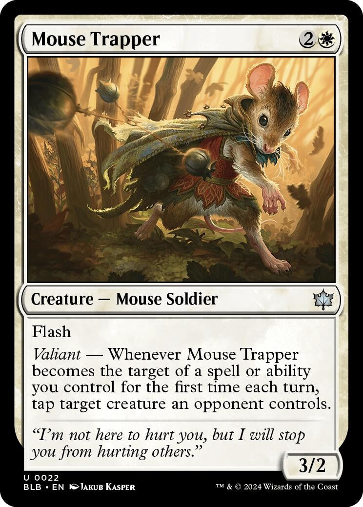 Image for Mouse Trapper (22) (Bloomburrow) - Magic: The Gathering